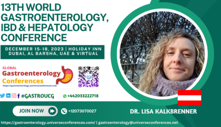 Dr. Lisa Kalkbrenner_13th World Gastroenterology, IBD & Hepatology Conference