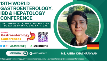 Ms. Anna Khachpanyan_13th World Gastroenterology, IBD & Hepatology Conference