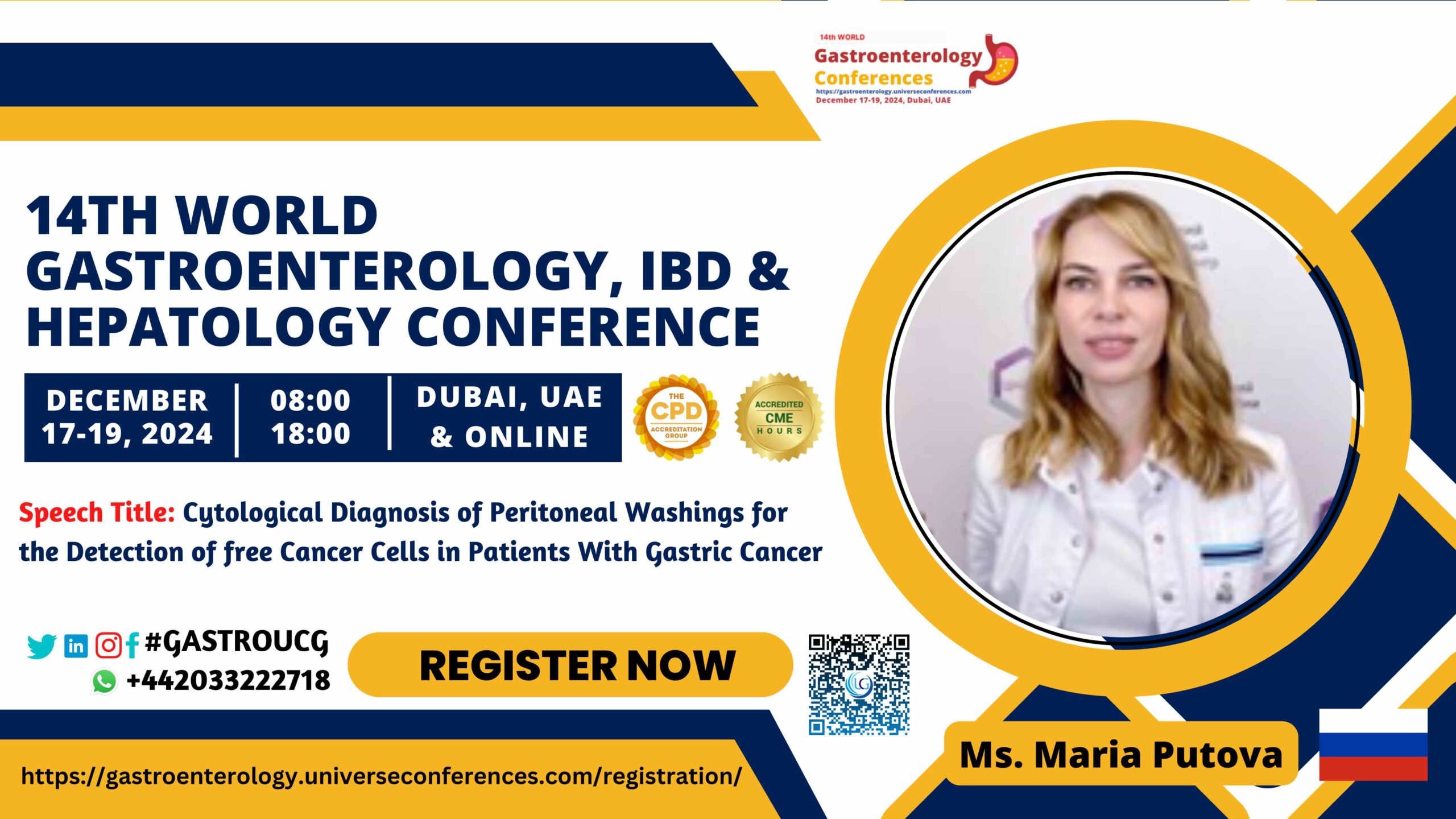 Ms. Maria Putova _14th World Gastroenterology, IBD & Hepatology Conference